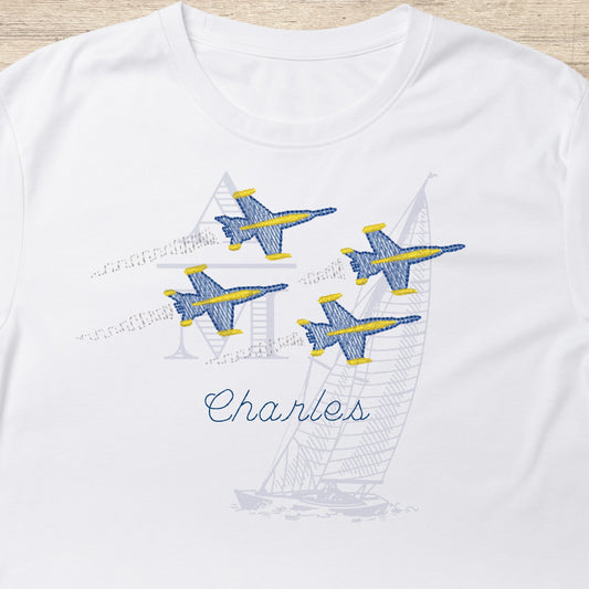 Blue Angels Airplane Jet Embroidery Design, Summer Embroidery Plane, Sketch Fill, 4 Sizes