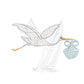 Stork New Baby Embroidery Design for Boys or Girls, File 4x4