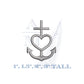 Faith Hope and Love Anchor Embroidery Design, 4 Sizes