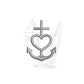 Faith Hope and Love Anchor Embroidery Design, 4 Sizes