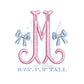 Mini Boutique Bow Embroidery Design, Satin Finish, Machine Design File 0.75"-2"