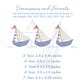 Sailboat Trio Sketch Fill Quick Stitch Embroidery Design, 3-7" Wide