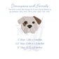 Mini Bulldog Puppy Dog Embroidery Design for Machine Embroidery, 1", 1.5" & 2" Tall