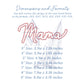 Mama Applique Embroidery Design, 3" to 9" wide