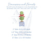 Christmas Topiary Tree Embroidery Design with Removable Bow, 1"-4" Tall, 5 Sizes