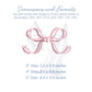 Bow Embroidery Design, 3", 4", 5" Satin Finish, Machine Design File