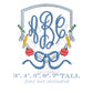 Back to School Monogram Frame Embroidery Design Crest with Bow, Pencil, Crayon, Apple, Girly Southern Frame, 5 Sizes