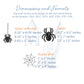 Halloween Spider Web Embroidery Design Set of 5 Add on Designs and 1 Frame, 3 sizes each
