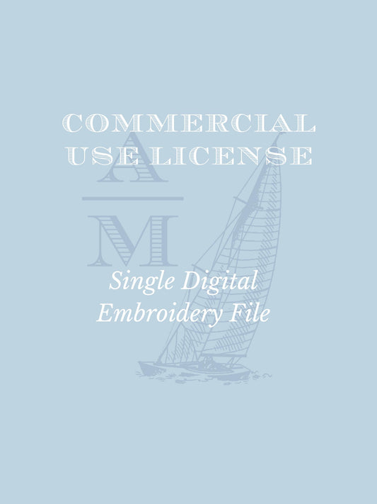 Commercial Single Design License for Annapolis Monograms Designs